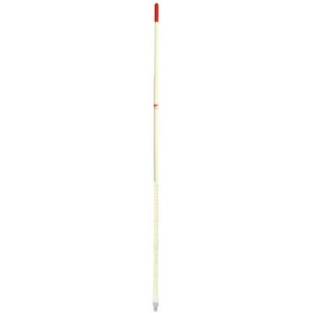 Awesome Audio K-40 - 4.5 ft. Original CB Slide Sleeve Power Whip Antenna - White AW2539416